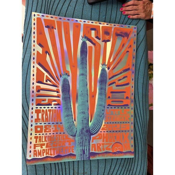 Slightly Stoopid 2025 Foil Concert Poster Phoenix Arizona - Picture 1 of 2